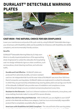 Product Brief - DURALAST DWP Product Brief