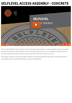 SELFLEVEL® Access Assembly- Concrete Video