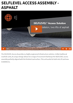 Video - SELFLEVEL® Access Assembly - Asphalt Video