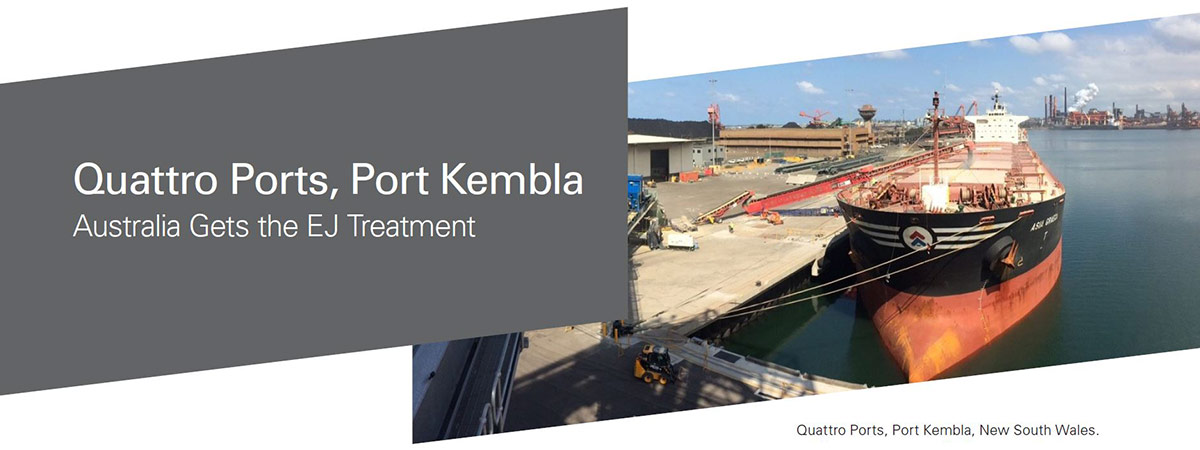 Quattro Ports - Port Kembla Australia Gets the EJ Treatment