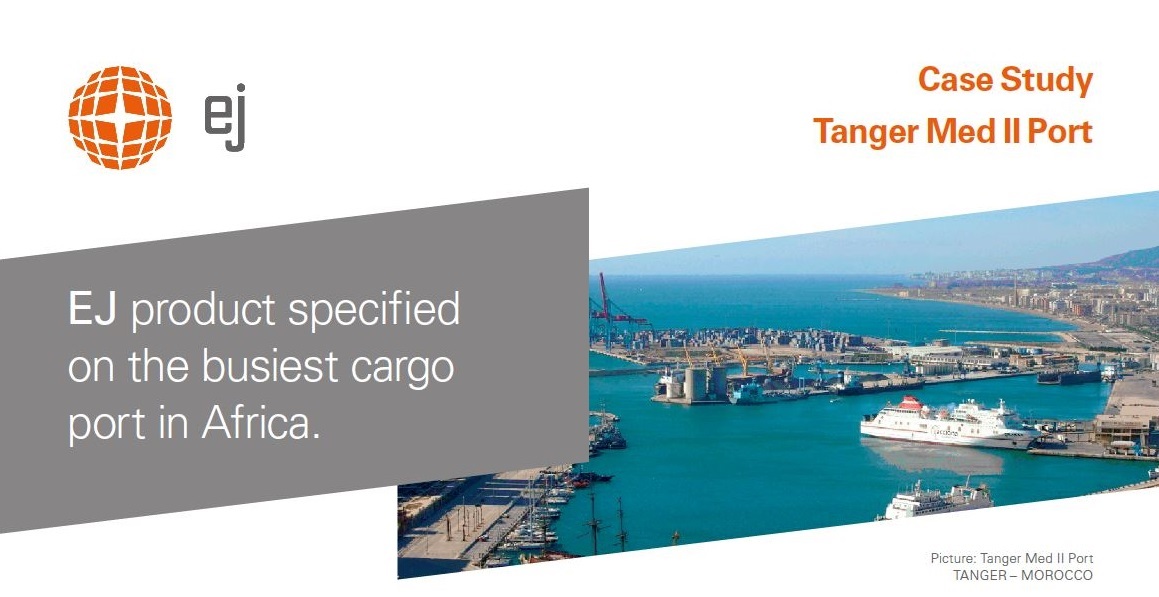 EJ product specified on the busiest cargo port in Africa