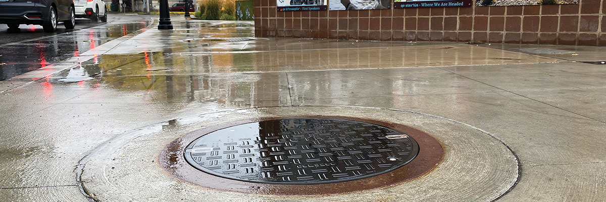 Composite Manhole Covers with Cast Iron Frames