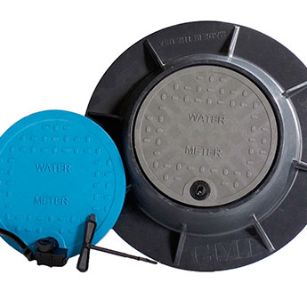 composite water meter assembly