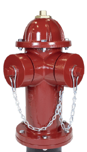 WaterMaster 5 1/4" CD fire hydrant design with 2-way configuration