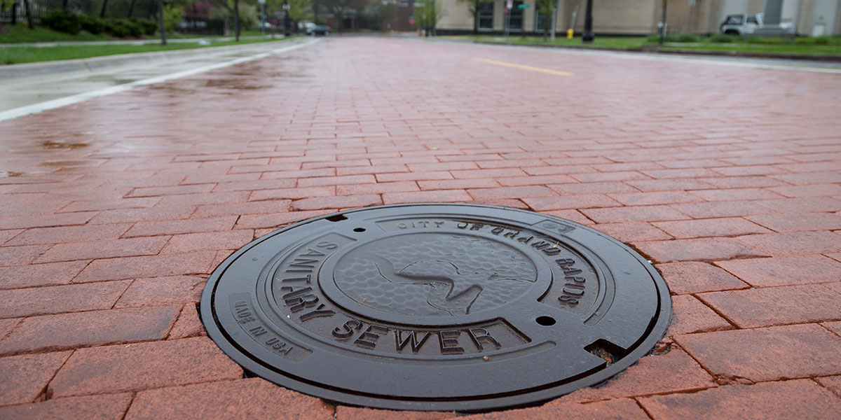 EJ cast iron logo cover Grand Rapids, Michigan